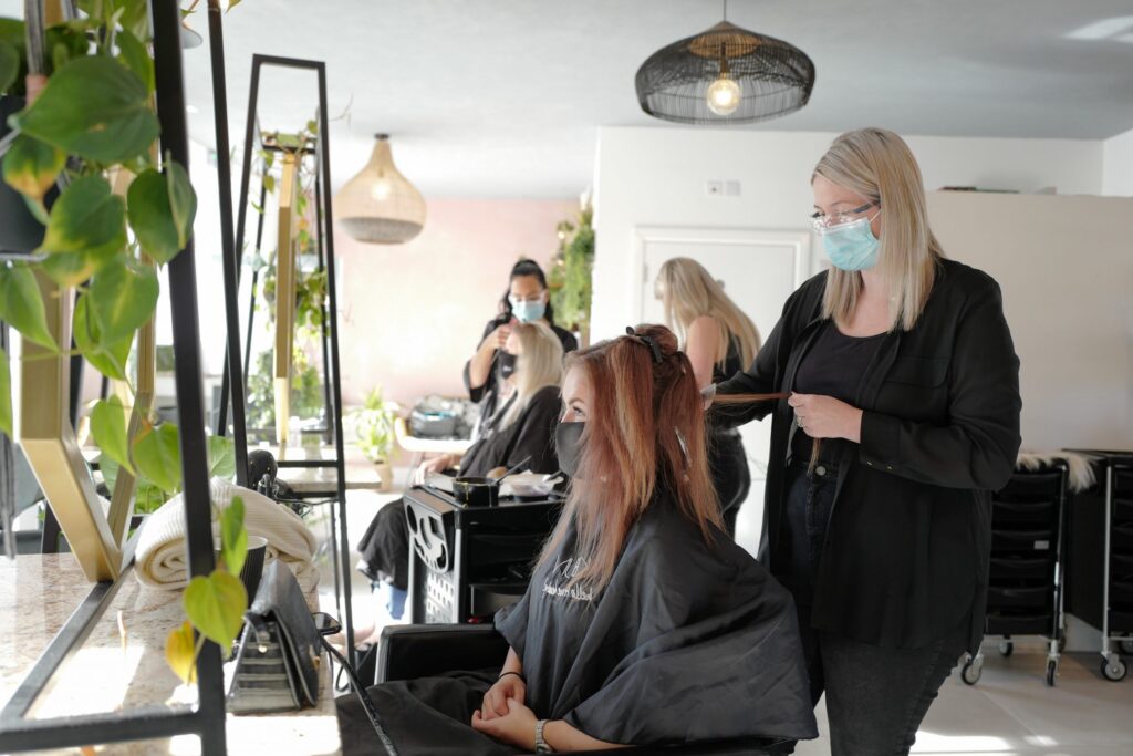 Blush Hair and Beauty celebrates move to Nansledan Nansledan